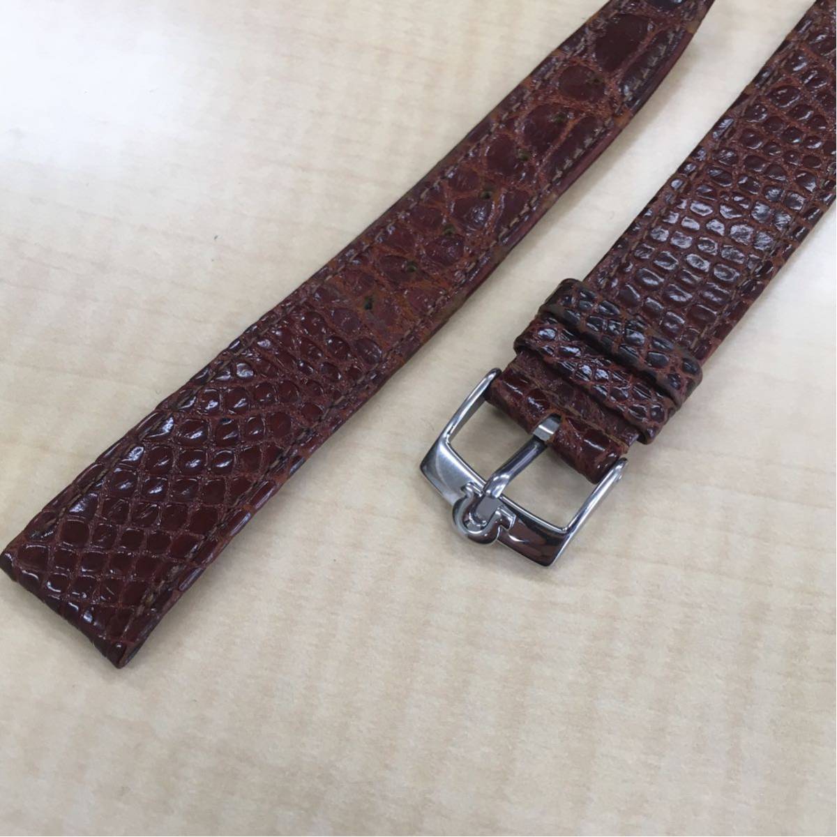 未使用・1960～70年代のストック品】【OMEGAオメガ】【純正リザード