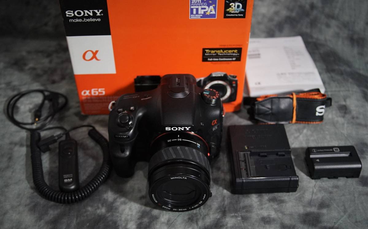 SLT-A65V α65 SONY ボディ ソニー ミラーレス一眼 Sony - Alpha 