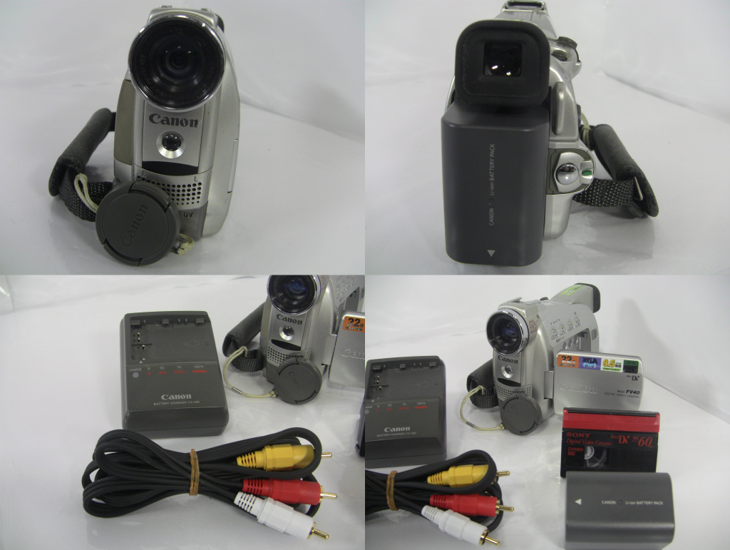 miniDVのダビングに！ Canon ビデオカメラ iVIS HV20 01 【公式通販】