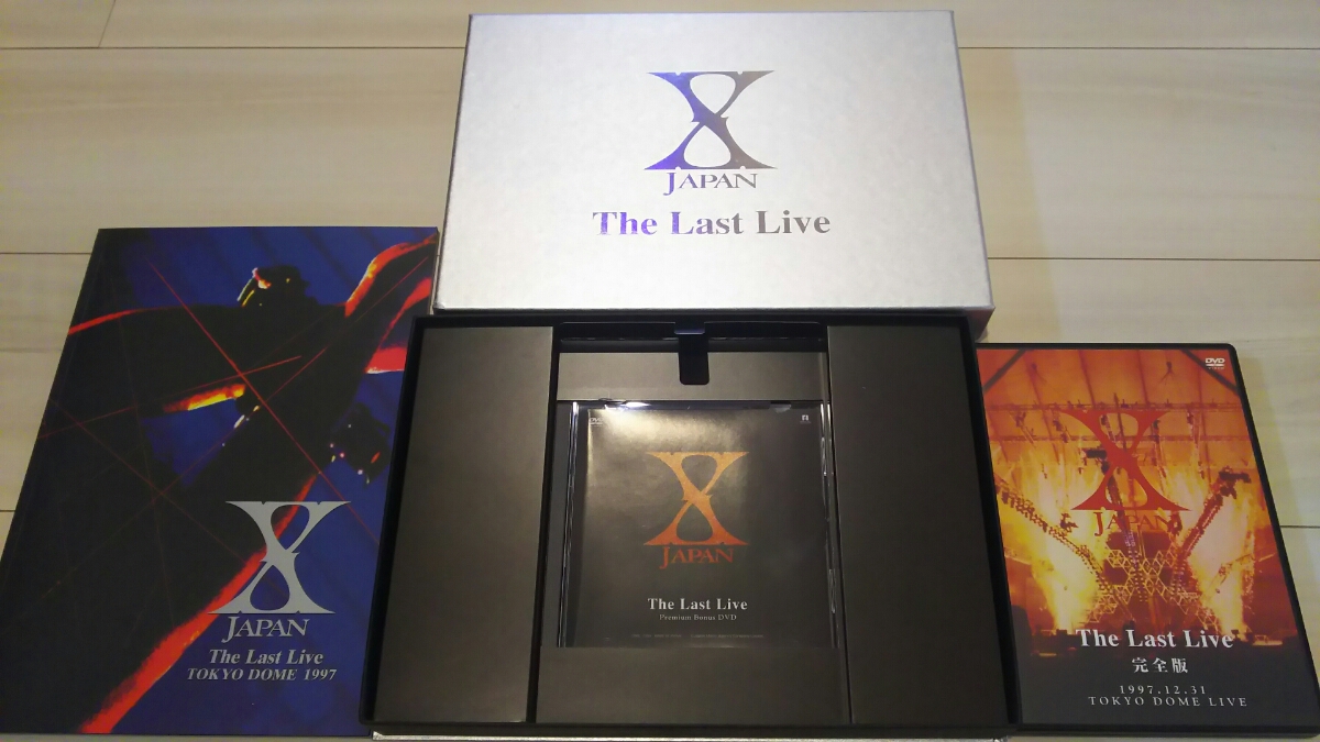 X JAPAN THE LAST LIVE 完全版 コレクターズBOX(初回限定版) ,箱に汚れ
