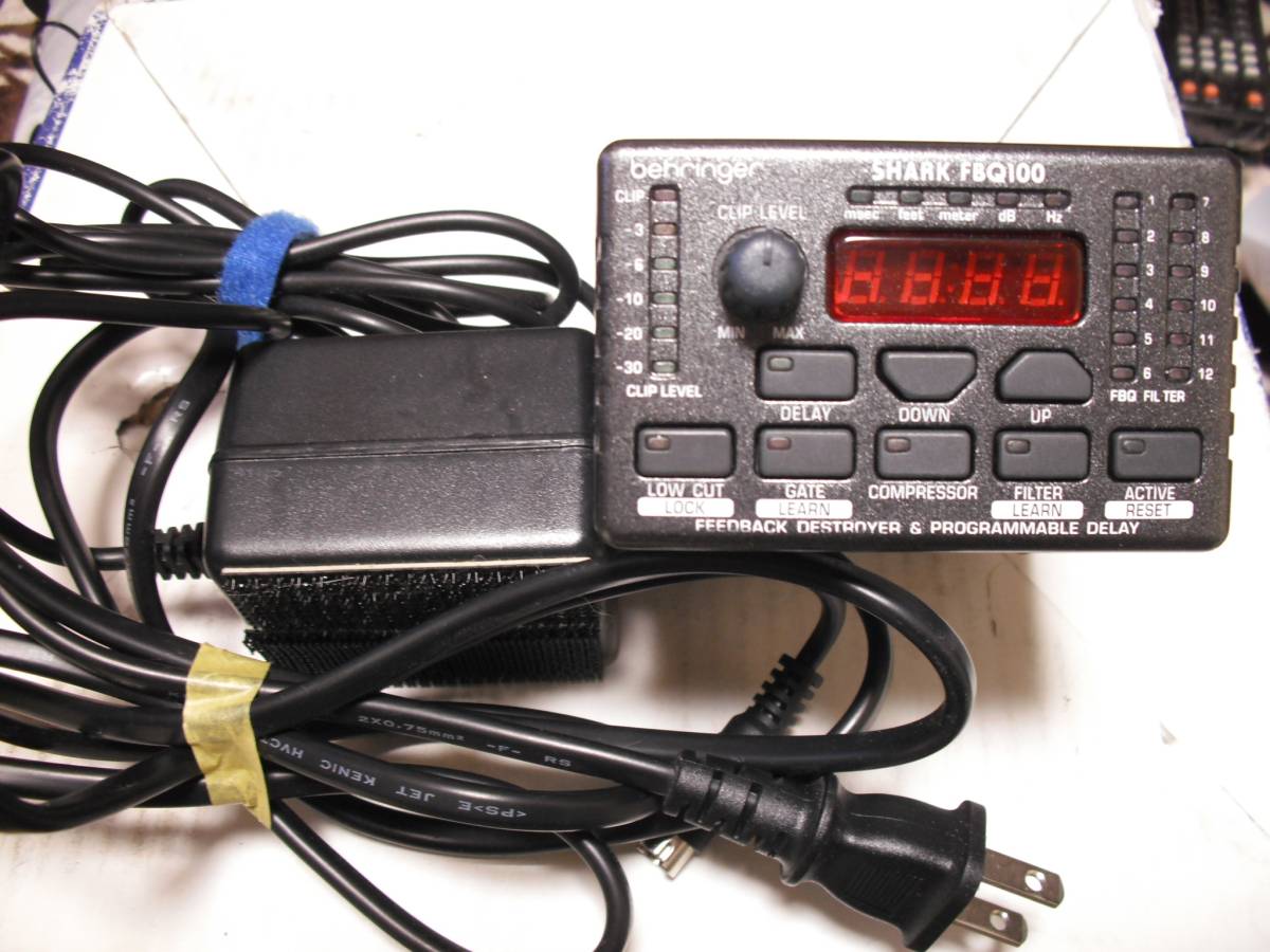 FBQ100 Feedback Destroyer Behringer SHARK Automatic Shark