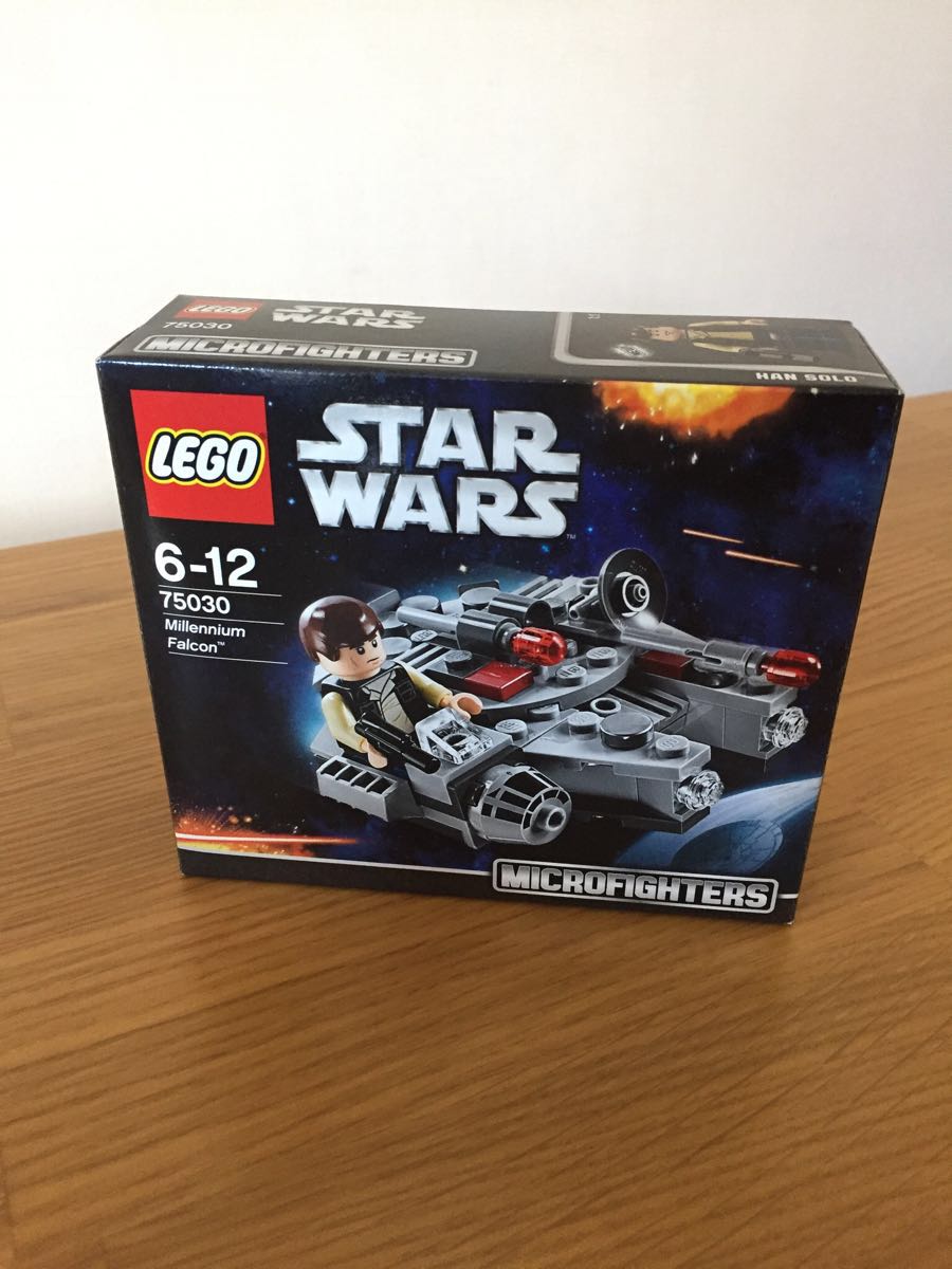 送料無料 LEGO スターウォーズ 75030 マイクロ ファイター ミレニアム ファルコン 未開封 ハン ソロ ハンソロ ミレニアムファルコン