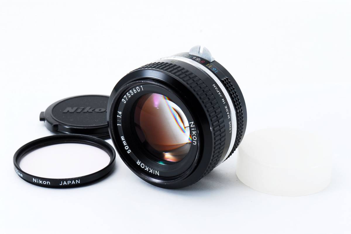 SALE，最新作 NIKKOR 50mm F1.4 オマケ多数 返品可 単焦点#0743(ニコン)｜売買されたオークション情報、yahooの商品情報をアーカイブ公開 - オークファン ニコン
