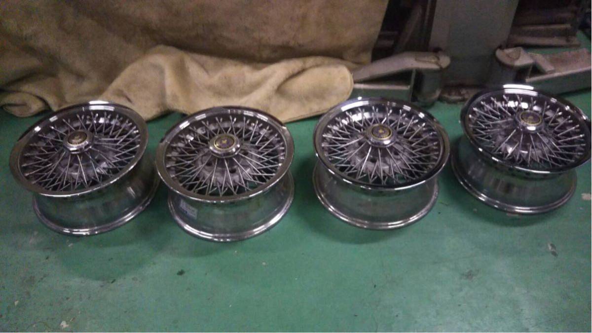RAYS RAYS VOLK MODE 15インチ 6.5Jワイヤーホイール 旧車ホイール4本 
