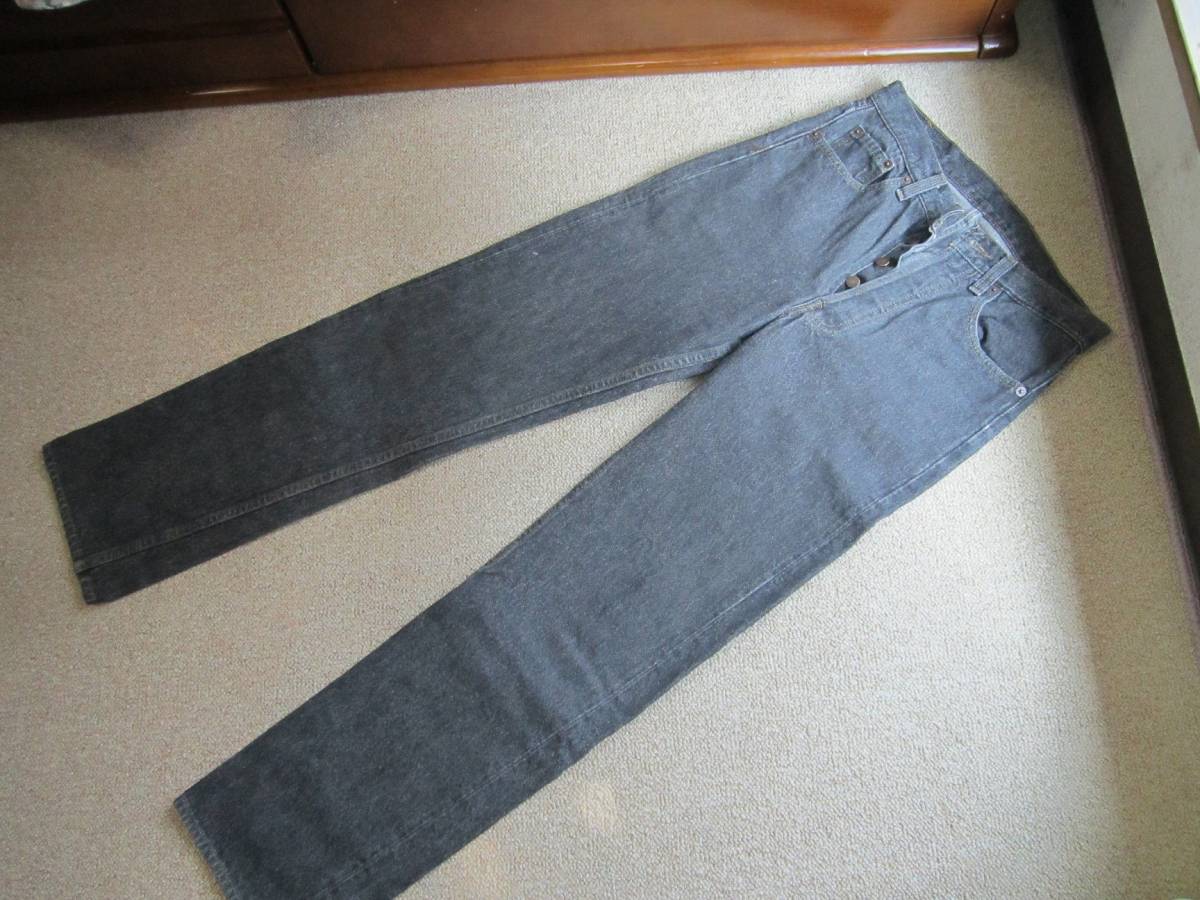 大得価，SALE 24 LEVI'S501 リーバイス501 28インチ W28 ジーンズ／ジーパン／デニム 黒&rarr;濃グレー USA製(W28)｜売買されたオークション情報、yahooの商品情報をアーカイブ公開 - オークファン W28