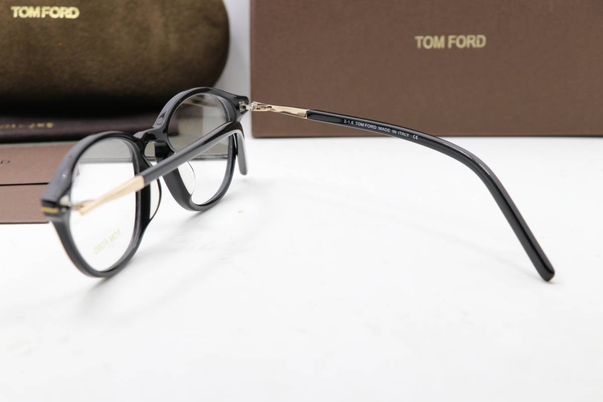 TOM TomFord トムフォード メガネフレーム TF5397 001 黒 49口19 145 