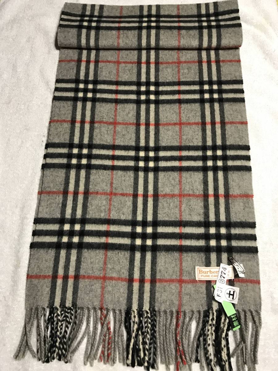 美品 正規品 イタリア製 BURBERRY LONDON バーバリー ロゴプレート付き
