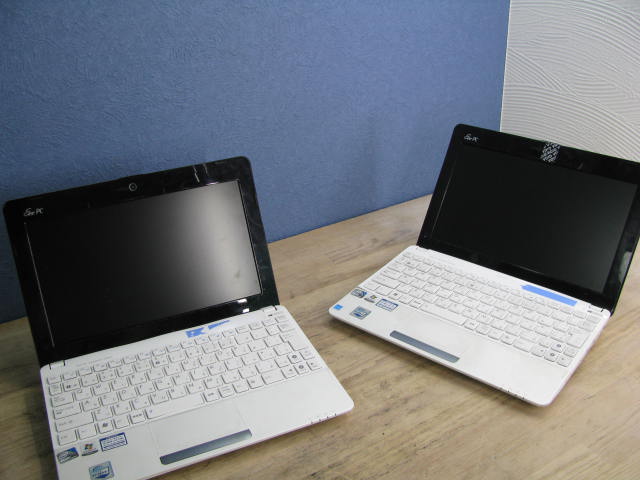 ASUS ASUSとMOUSEノートパソコン2台セットジャンク動作未確認 Zenbook