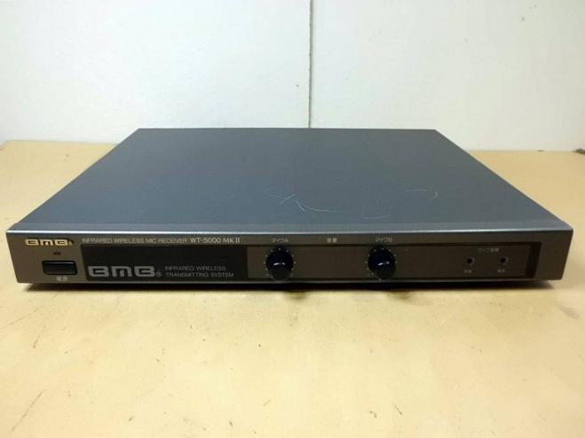 ☆ BMB 赤外線ワイヤレスマイクレシーバー WT-5000MKⅡカラオケ機器