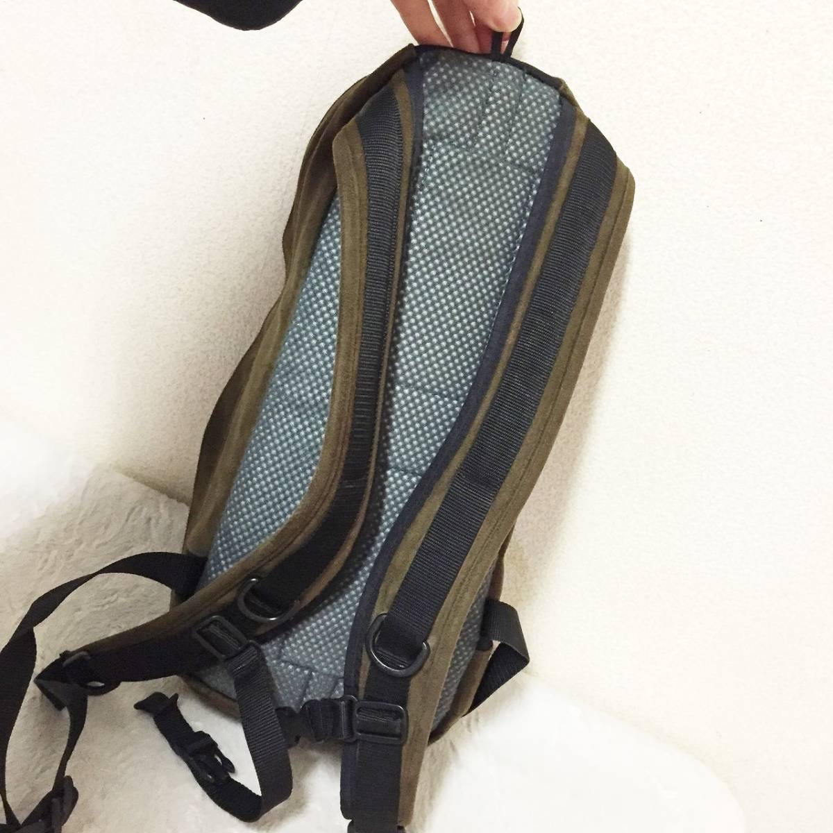 ヘクティク hectic スエード調 デイバッグ リュック バックパック 
