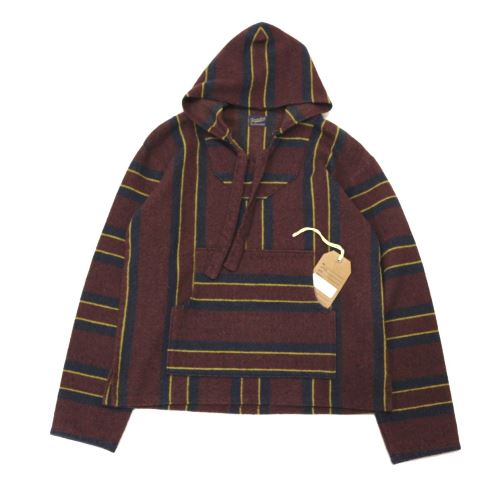 TENDERLOIN テンダーロイン T-BAJA PARKA ブランケット パーカー S バーガンディー
