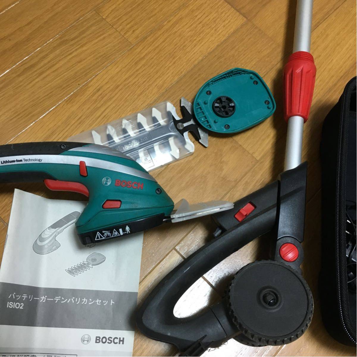 中古ボッシュBOSCHバッテリーガーデンバリカンセット_4