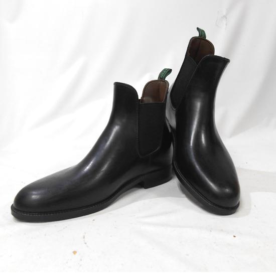 AIGLE/エーグル サイドゴア レインブーツ UK9 EUR43 ブラック メンズ 厚底 ソフトレイン サイドゴア (エーグル) 正規取扱店 -