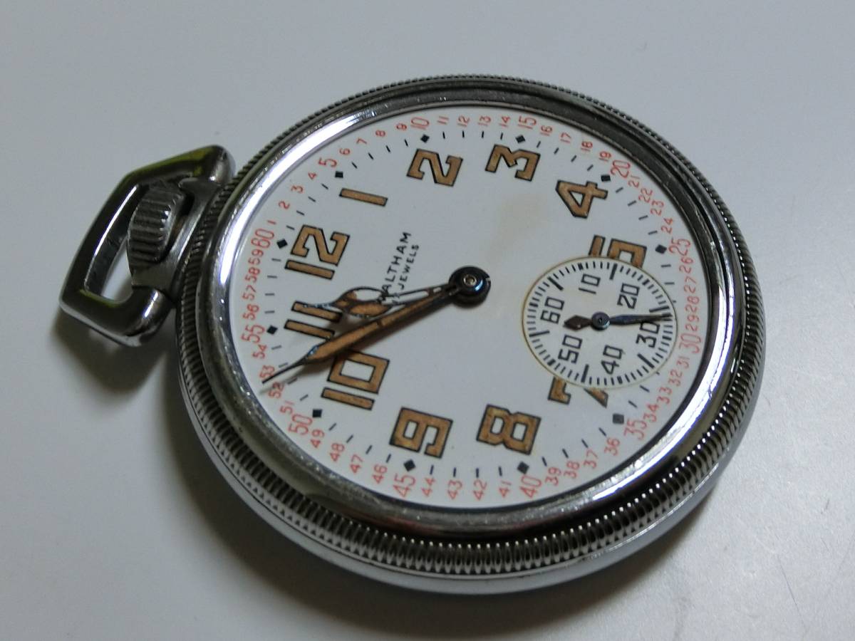ウォルサム 懐中時計 WALTHAM Yahoo!オークション - 手巻き 