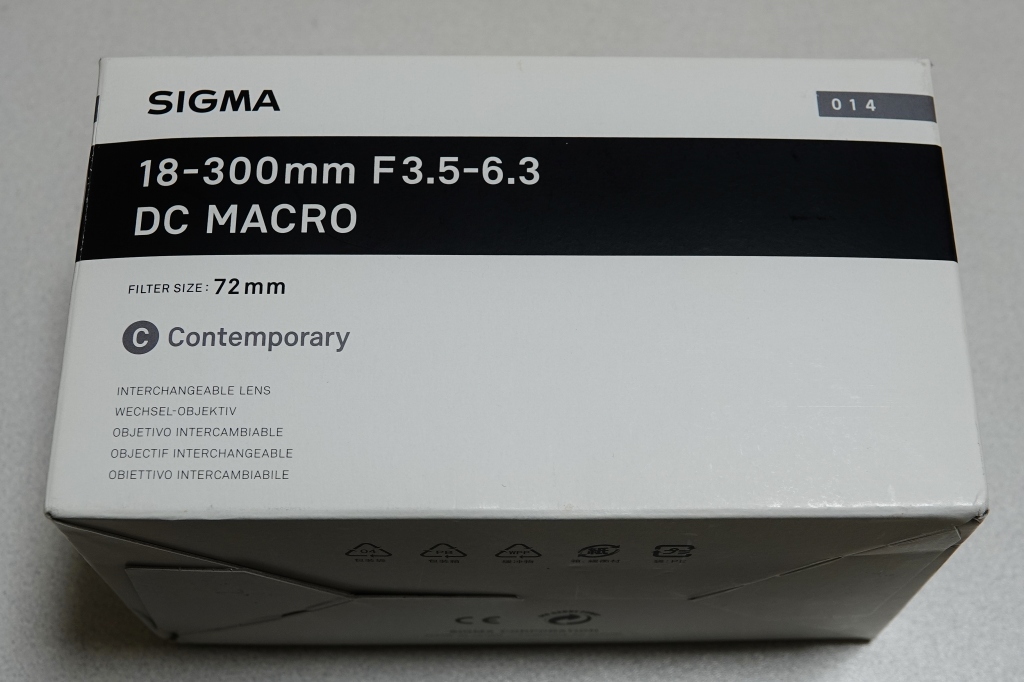 中古良品 SIGMA シグマ 18-300mm ニコン用 Contemporary F3.5-6.3 DC MACRO OS HSM APS-C高倍率ズームレンズ Nikon