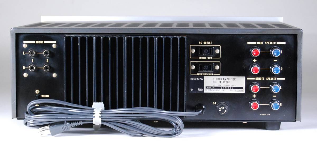 SONY ソニー プリメインアンプ TA-3200F 通電確認済み 【公式通販】