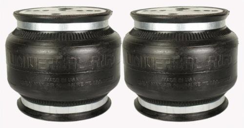 【新品】ユニバーサルエアー Air house2 シングルプレイ 8インチ 3/8NPT 2個SET【検】エアサス エアバッグ