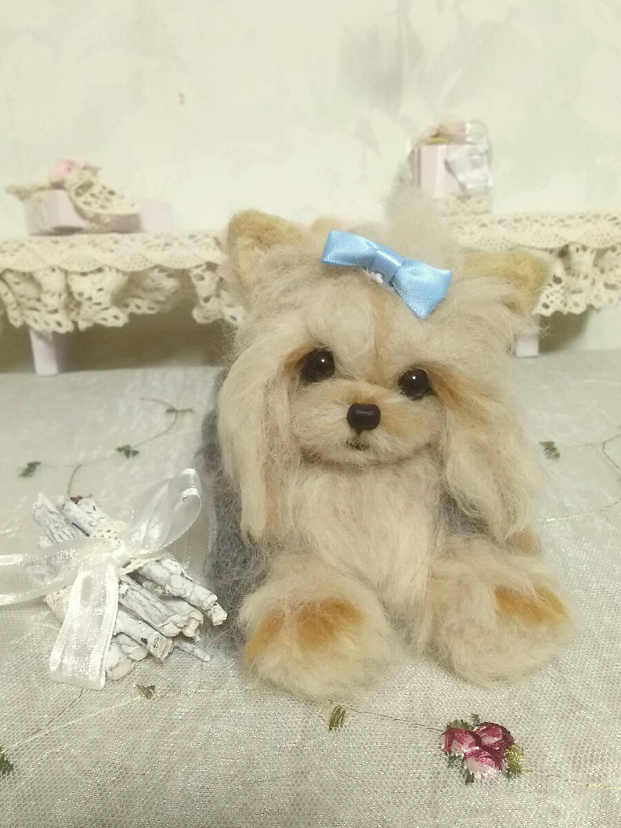 羊毛フェルトハンドメイド ヨーキー 【公式通販】