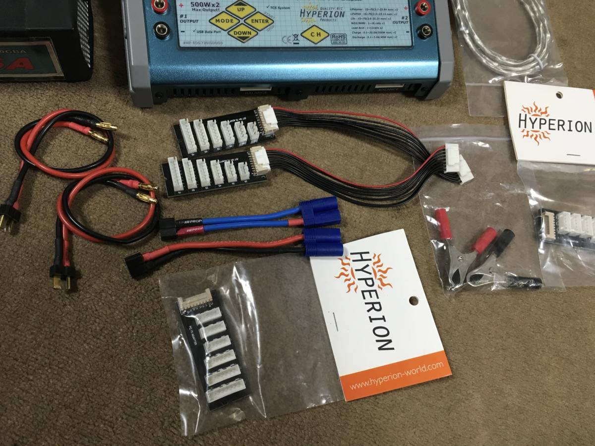 HYPERION EOS 0720i SUPER DUO3 + POWER UNIT(中古) ホビーラジコン