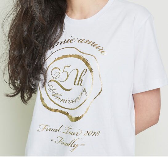 安室奈美恵 当選品 WOWOW Tシャツ ファイナリー 安室奈美恵 Finally T