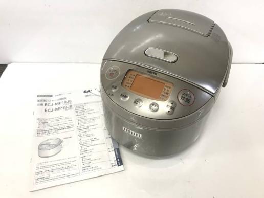 サンヨー 炊飯器 圧力IH SANYO 圧力IH ジャー炊飯器 1995:SANYO/サンヨー 圧力IHジャー炊飯器 ECJ-MP10J8 炊飯器 1.0L炊き 11年製 動作未確認 ECJ-XW10A 希少