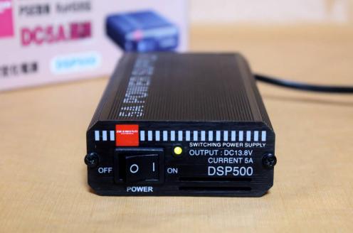 ダイヤモンド 第一電波工業 小型 安定化電源 DSP500 13.8V 5A連続 美品 ③