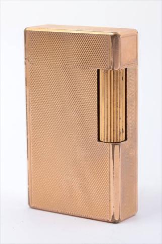 ジャンク品 デュポン GP ロールガスライター ゴールド 着火未確認