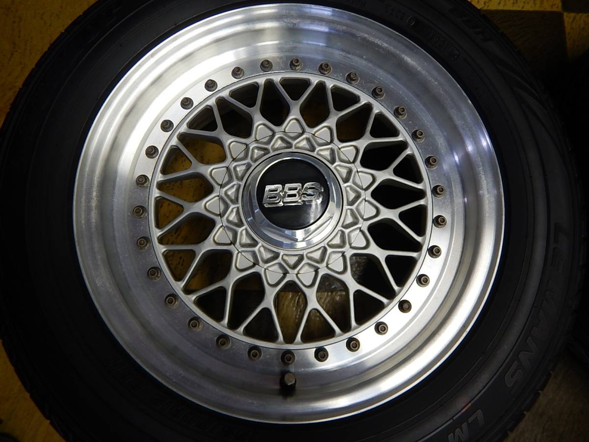 BBS RS 15インチ 114.3-4穴 マーク2ワゴン、旧ノア2WD 