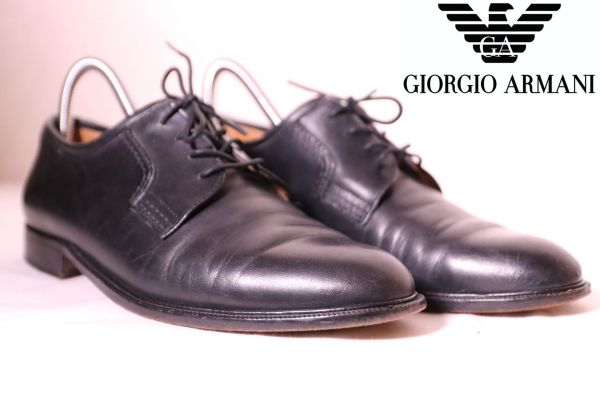 GIORGIO ARMANI 　革靴　7 1/2 26.5cm 革靴 26.5cm ローファー、スリッポン
