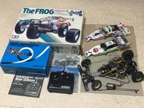 当時物!! タミヤマイティフロッグ ジャンク パーツいろいろついてます