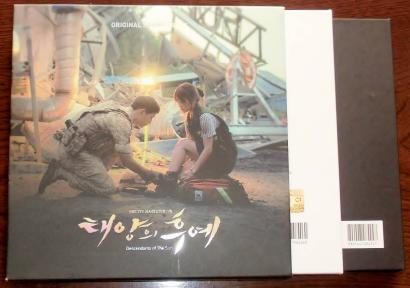 CD 太陽の末裔 韓国盤/OST/ Vol 1、2 カード2枚付属 ,CD太陽末裔 韓国