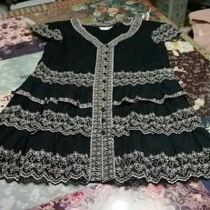 レディース 美品ワンダフルワールド カネコイサオ 半袖レース 
