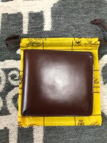 【美品】フェリージ 財布 F452 ブラウン 検索 サイフ カードケース