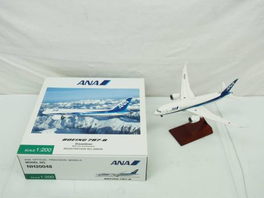 1303P　飛行機模型◆全日空商事 ANA ボーイング NH20048 1/200 BOEING 787-8 ドリームライナー JA804A 民間航空機