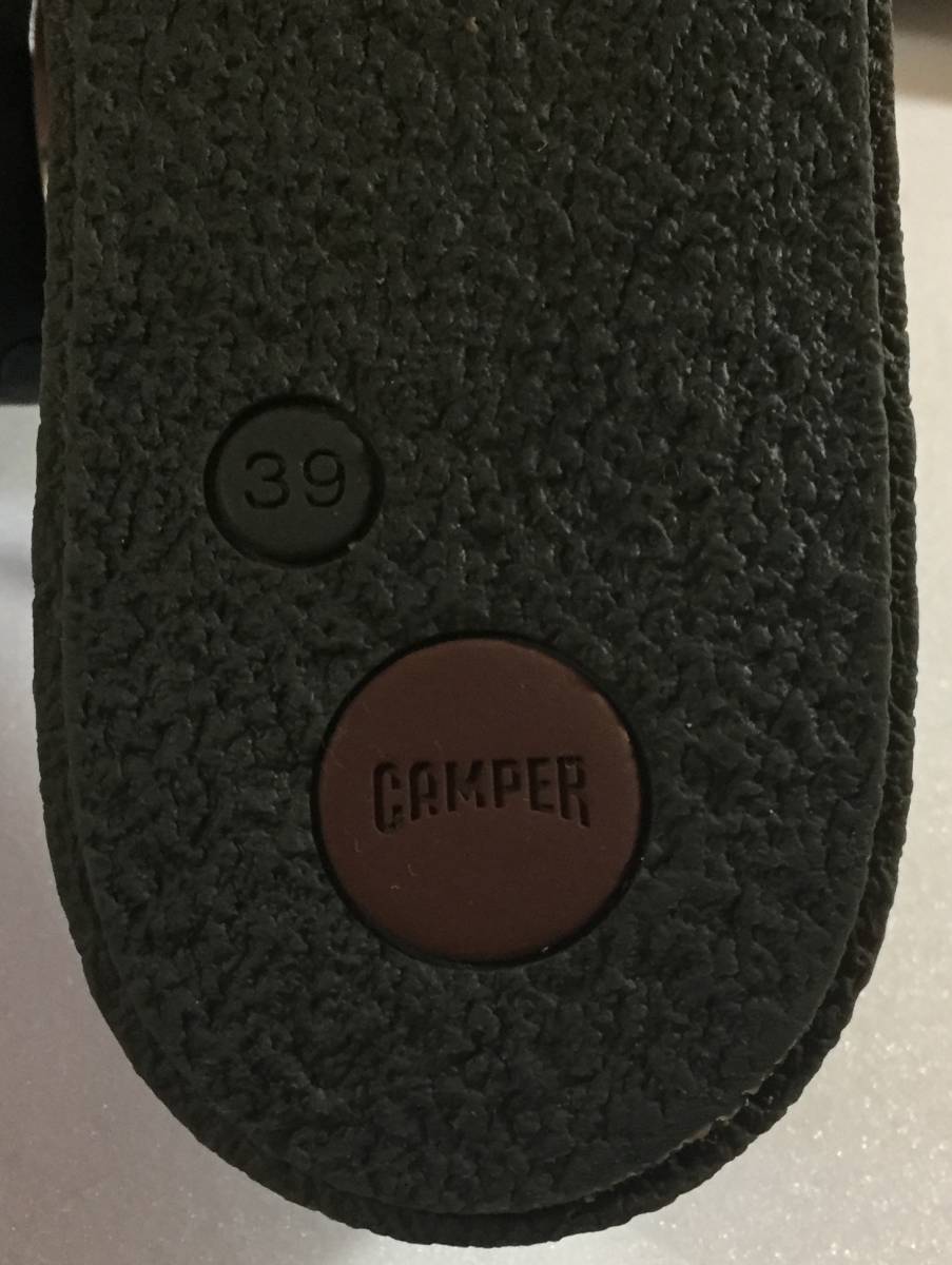 5点で送料無料! CAMPER カンペール 39 Ambar レザー スニーカー シューズ