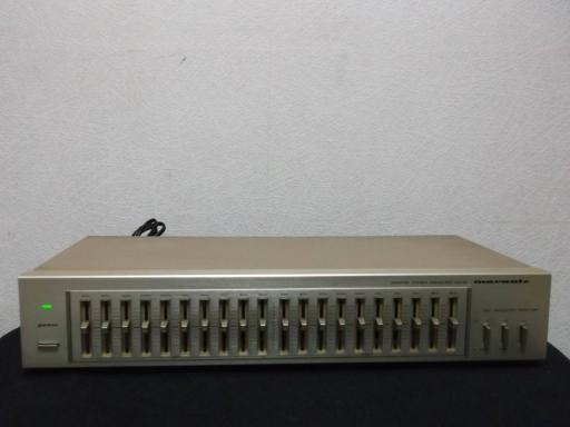送1200 1ヶ月保証 マランツ EQ-20 左右独立各10素子グラフィック