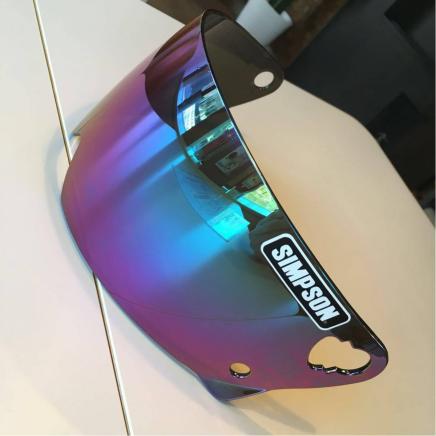 中古 SIMPSON シンプソン m30 ライトレインボー シールド おまけ付き
