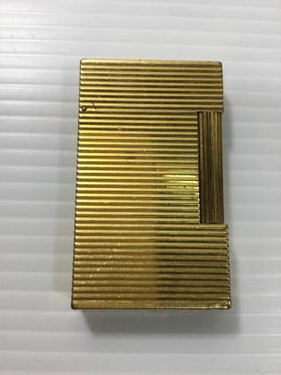 着火OK 本物 良音 デュポン 高級ライター ゴールドカラー 金色