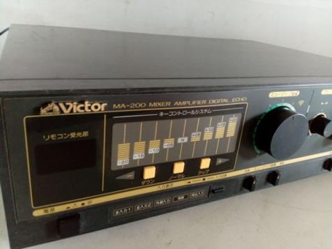 業務用 カラオケアンプ VICTOR MA-200 パワーミキシングアンプ