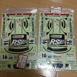 レア】京商 無限 NSX 2002 スポンサーデカール2セット 【公式通販】