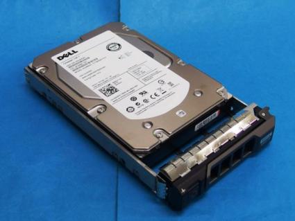 1054A：DELL HDD 3.5インチ 600GB SAS ST3600057SS 6Gbps Cheetah 15K　マウンタ付