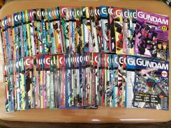 ディアゴスティーニ 週刊ガンダムファクトファイル No.1～No.150+総索引号 全巻＋額装ポスター、バインダーセット