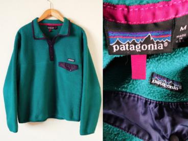 パタゴニア スナップT USA製 patagonia 90s フリース シンチラ M 