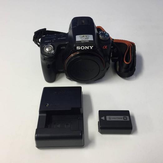 ☆ソニー SONY デジタル一眼レフカメラ α55 ボディ SLT-A55V