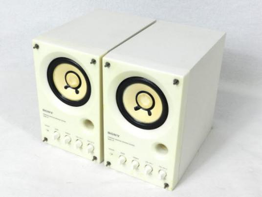 SONY SMS-1P パワードモニタースピーカー 2台セット 【公式通販
