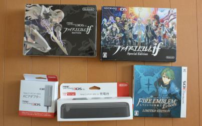 レア☆3DS LL 本体 ファイアーエムブレム if エディション☆おまけ多数
