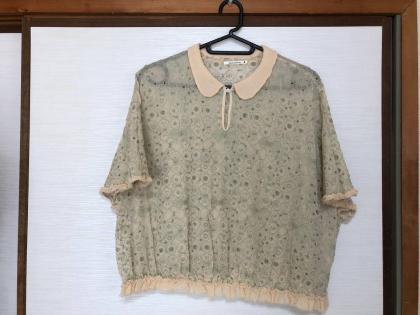 中古美品】mina perhonen ミナペルホネン ブラウス party 38 ,中古で 