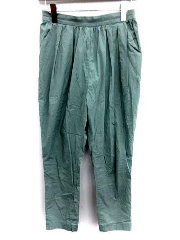  エンフォルド ENFOLD イージーパンツ テーパード 40 緑(その他)｜売買されたオークション情報、yahooの商品情報をアーカイブ公開 - オークファン その他