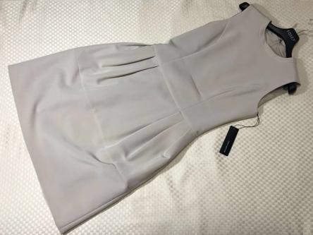 フォクシー/FOXEY☆NY Tuck Cocoon Dress ワンピース 40 