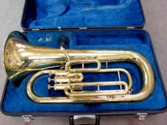 8447 YAMAHA ヤマハ YEP-201 ユーフォニアム ハードケース付き